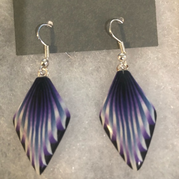 Purple Flair Earrings - Picture 5 of 6